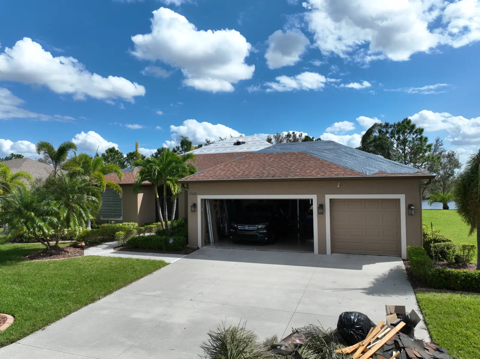 Tile roof replacement completed